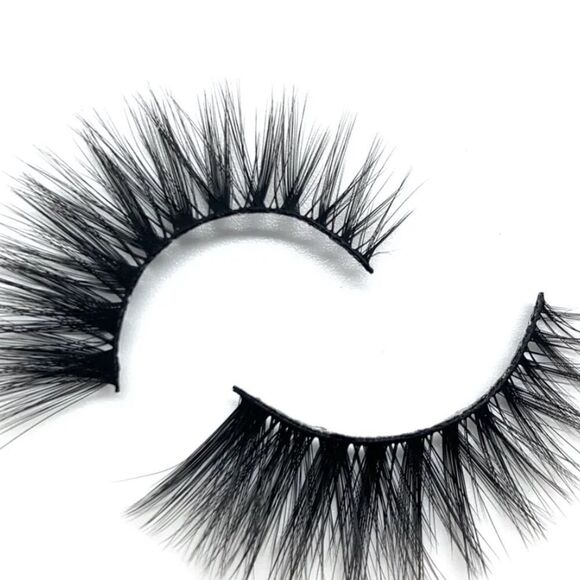 3D Faux Mink Handmade Reusable Natural Lashes - Picture 2 of 9